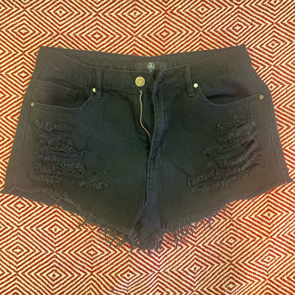Missguided jeans shorts